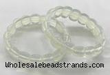 CGB3364 7.5 inches 10*15mm oval opal bracelets wholesale