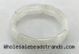 CGB3400 7.5 inches 15*21mm white crystal bracelets wholesale