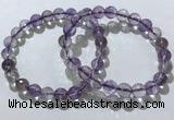 CGB4015 7.5 inches 8mm faceted round ametrine beaded bracelets