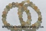 CGB4057 7.5 inches 7mm round moonstone beaded bracelets