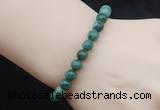 CGB5016 6mm, 8mm round west African jade beads stretchy bracelets