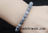 CGB5040 6mm, 8mm round grey picture jasper beads stretchy bracelets