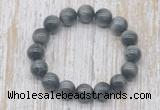 CGB5324 10mm, 12mm round eagle eye beads stretchy bracelets