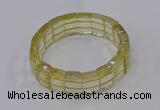 CGB671 7.5 inches 11*16mm lemon quartz bracelet wholesale