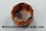 CGB709 8 inches 21*55mm agate gemstone bracelet wholesale