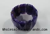 CGB710 8 inches 21*55mm agate gemstone bracelet wholesale