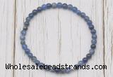 CGB7212 4mm tiny sodalite beaded meditation yoga bracelets