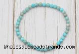 CGB7283 4mm tiny sea sediment jasper beaded meditation yoga bracelets