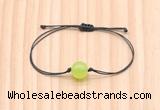 CGB9910 Fashion 12mm candy jade adjustable bracelet jewelry