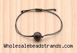 CGB9924 Fashion 12mm brecciated jasper adjustable bracelet jewelry