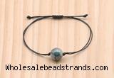 CGB9940 Fashion 12mm chrysocolla adjustable bracelet jewelry