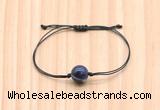 CGB9978 Fashion 12mm sodalite gemstone adjustable bracelet jewelry