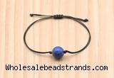 CGB9979 Fashion 12mm lapis lazuli adjustable bracelet jewelry