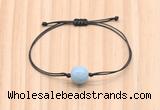 CGB9997 Fashion 12mm aquamarine adjustable bracelet jewelry