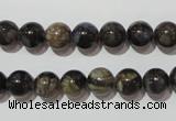 CGE103 15.5 inches 10mm round glaucophane gemstone beads