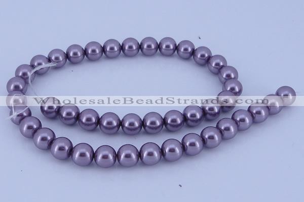 CGL149 5PCS 16 inches 18mm round dyed plastic pearl beads wholesale