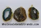 CGP3012 35*45mm - 40*50mm freeform opal gemstone pendants