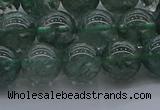 CGQ503 15.5 inches 10mm round imitation green phantom quartz beads