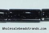 CGS132 15.5 inches 20*35mm rectangle blue goldstone beads wholesale