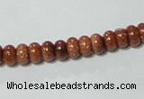 CGS62 15.5 inches 4*6mm rondelle goldstone beads wholesale