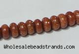 CGS63 15.5 inches 4*8mm rondelle goldstone beads wholesale