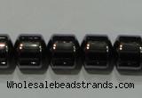 CHE118 15.5 inches 8*8mm tyre hematite beads wholesale