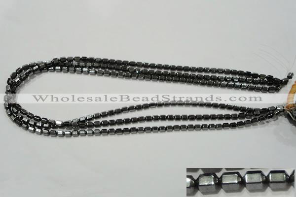 CHE132 15.5 inches 4*5mm hematite beads wholesale