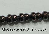 CHE190 15.5 inches 6*8mm calabash hematite beads wholesale