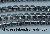 CHE981 15.5 inches 4*4mm plated hematite beads wholesale