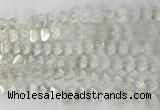 CHG122 15.5 inches 8mm flat heart opal beads wholesale