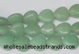 CHG26 15.5 inches 10*10mm heart green aventurine beads wholesale