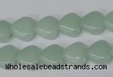 CHG30 15.5 inches 12*12mm heart amazonite gemstone beads wholesale