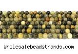 CHJ101 15 inches 6mm round honeybee jasper beads