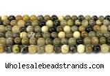 CHJ102 15 inches 8mm round honeybee jasper beads