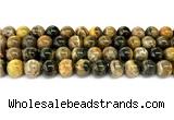 CHJ104 15 inches 12mm round honeybee jasper beads