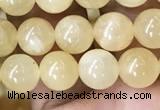 CHJ11 15.5 inches 6mm round honey jade beads wholesale