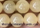 CHJ15 15.5 inches 12mm round honey jade beads wholesale