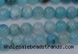 CHM201 15.5 inches 6mm round blue hemimorphite beads wholesale