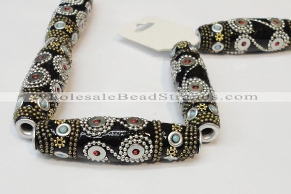 CIB04 17*60mm rice fashion Indonesia jewelry beads wholesale