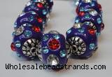 CIB105 17mm round fashion Indonesia jewelry beads wholesale