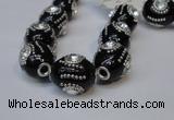 CIB162 19*22mm oval fashion Indonesia jewelry beads wholesale