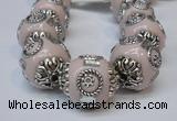 CIB227 18mm round fashion Indonesia jewelry beads wholesale