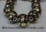 CIB246 18mm round fashion Indonesia jewelry beads wholesale