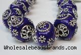 CIB283 16*16mm rondelle fashion Indonesia jewelry beads wholesale