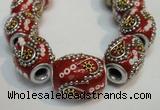 CIB300 15*20mm drum fashion Indonesia jewelry beads wholesale