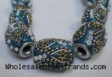 CIB301 15*20mm drum fashion Indonesia jewelry beads wholesale