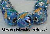 CIB360 23mm round fashion Indonesia jewelry beads wholesale