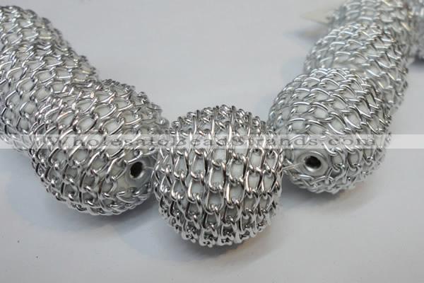 CIB455 30mm round fashion Indonesia jewelry beads wholesale