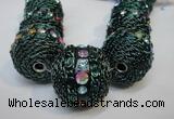 CIB461 25mm round fashion Indonesia jewelry beads wholesale