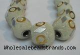 CIB480 15*16mm drum fashion Indonesia jewelry beads wholesale